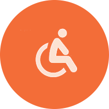 asistencia con equipo médico para silla de ruedas