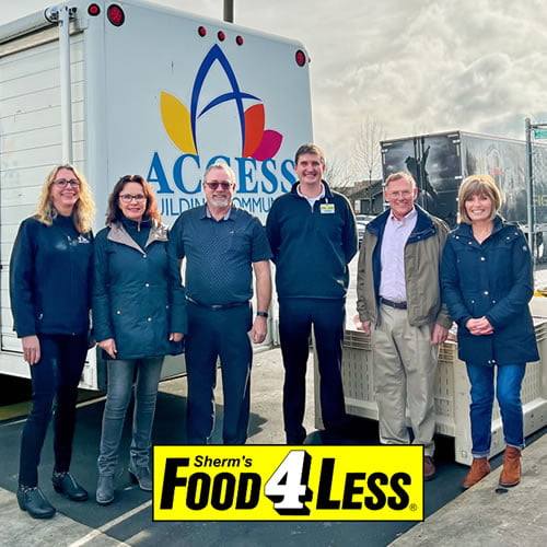 access partners volunteering from food 4 less